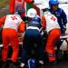 A remoção de Jules Bianchi do carro acidentado (Foto extraída das redes sociais)