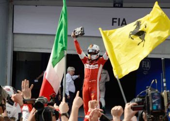 Vettel, o mais italiano dos alemães (foto Ferrari)