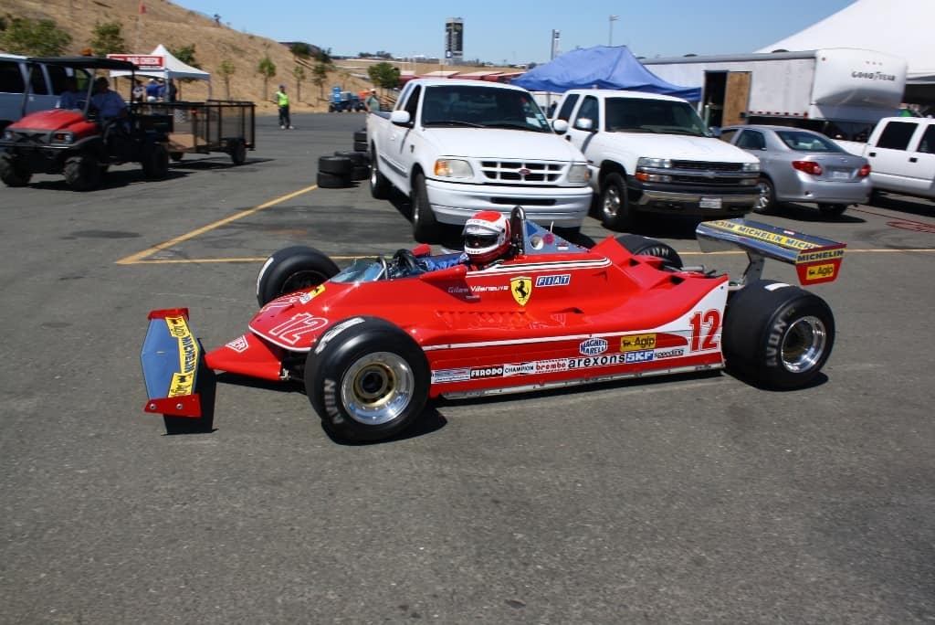 Lendária Ferrari 312T4 de Gilles Villeneuve