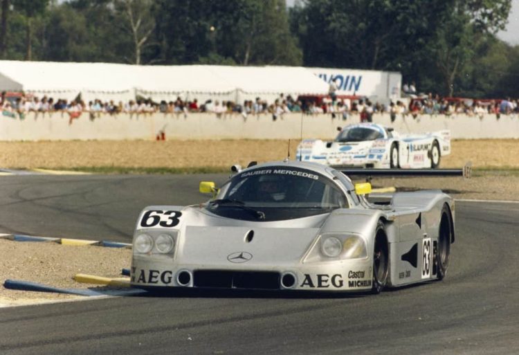 1989 24 HEURES DU MANS #63 Sauber (Team Sauber Mercedes) Manuel Reuter (D) - Stanley Dickens (S) - Jochen Mass (D) - res01