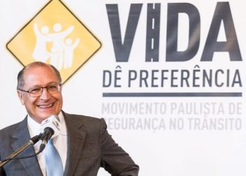 O Governador de  São Paulo, Governador lançou   Programa Movimento Paulista de Segurança no Trânsito.
20/08/2015, São Paulo - Eduardo Saraiva/A2IMG
