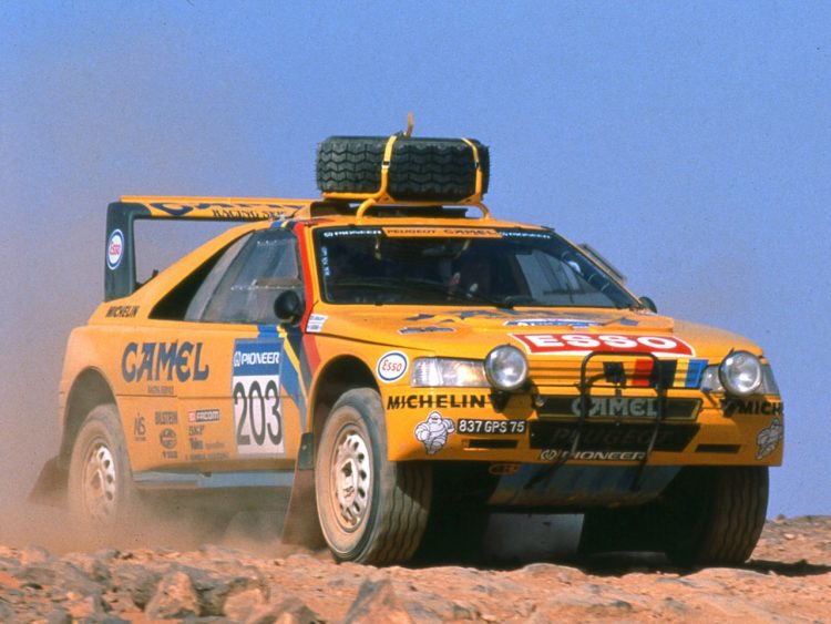 Peugeot 405 T16 no Dakar