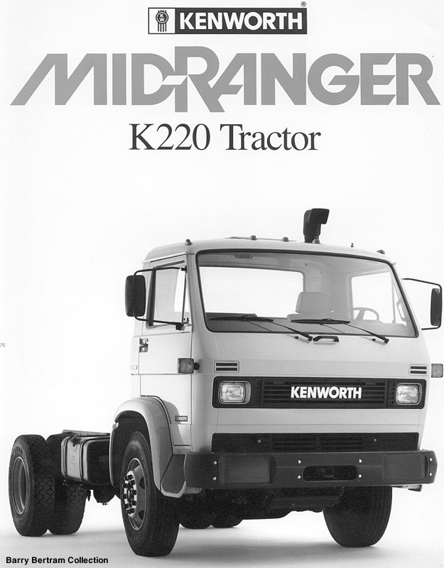 Kenworth K-220. Apenas o emblema Kenworth
(trucksplanet.com)