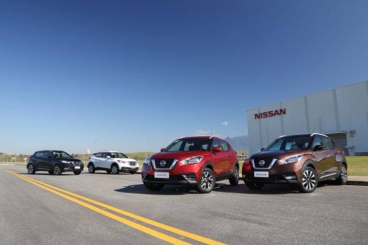Agora fabricado no Brasil, Nissan Kicks ganha mais opções de versões, equipamentos e cores