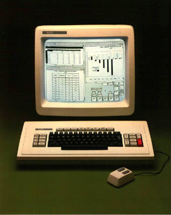 Computador Xerox com interface gráfica aperfeiçoada
