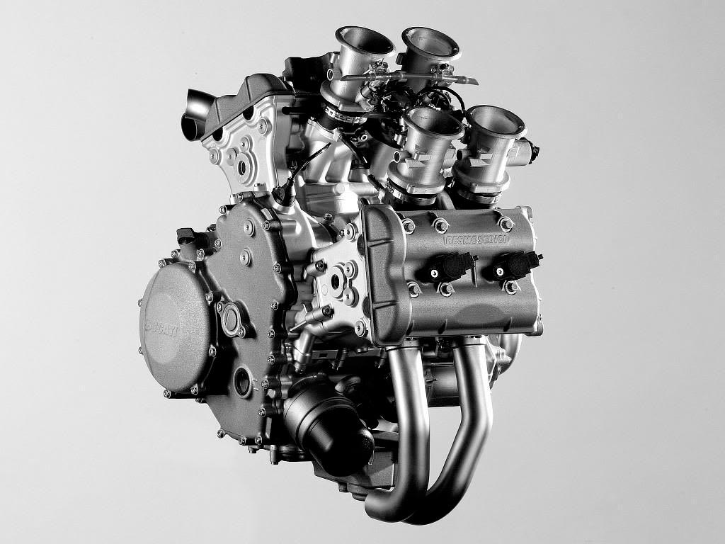 Motor V-4 da Ducati (pinterest)