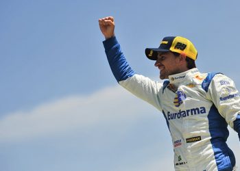 Daniel Serra, novo campeão brasileiro de Stock Car (Duda Bairros)