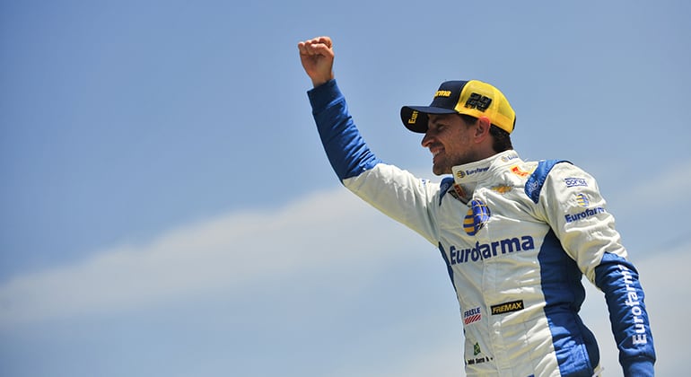 Daniel Serra, novo campeão brasileiro de Stock Car (Duda Bairros)