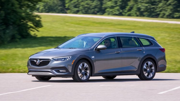The 2018 Buick Regal Tour X Wednesday, July 19, 2017 in Milford, Michigan. (Photo by Jeffrey Sauger for Buick)