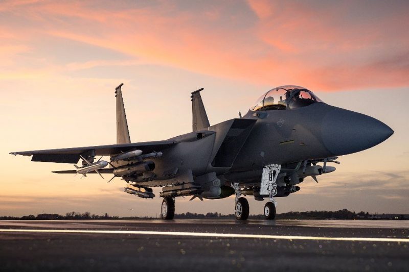 F-15SE, com menor detecção por radar (Boeing/MDD)