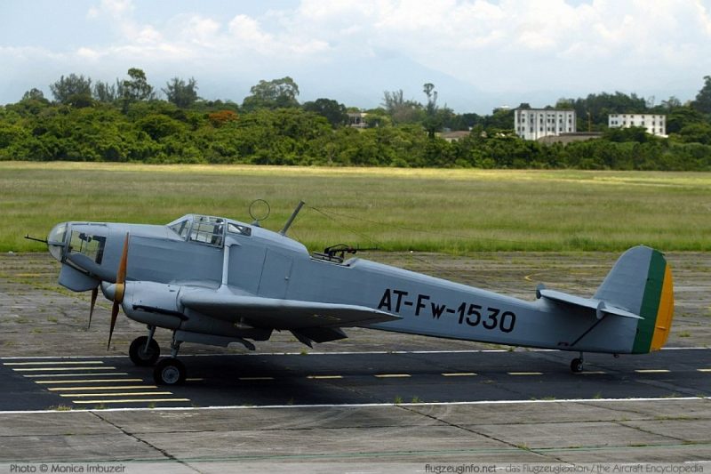 O Focke Wulf FW-58, o único ainda sobrevivente no mundo. (Monica Imbuzeir flugzeuginfo-net)