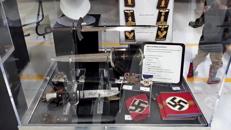 Artefatos alemães fazem parte da exposição