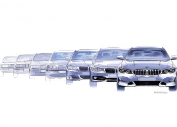 Sketch da evolução do BMW Série 3 (carbodydesign)