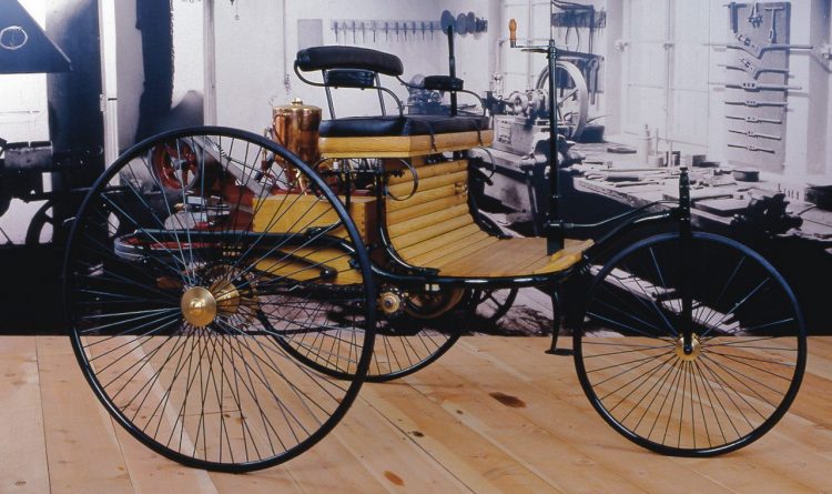 Benz-patent Motorwagen 1889 (reprodução, divulgação)