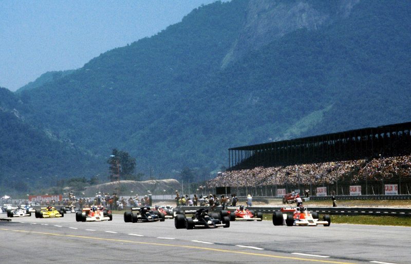 Largada do GP do Brasil de 1978 (foto: FB -Copersucar Fittipaldi F1)