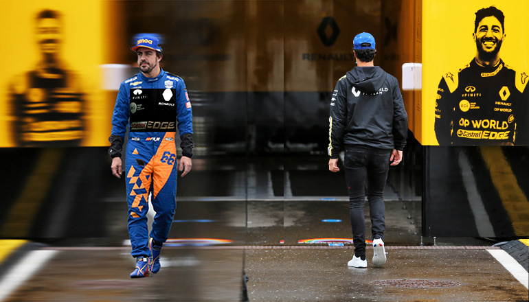 Foto: composição com imagens da McLaren e Renault