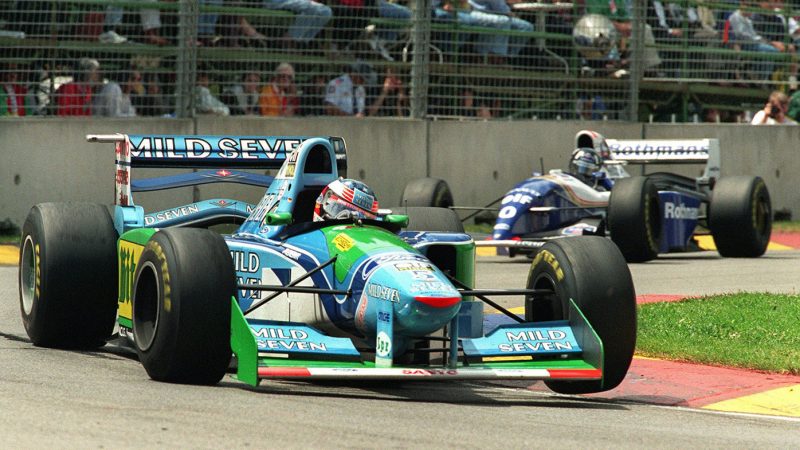 A Benetton desbancou a Williams em 1994 (Foto: Wild World of Sports)
