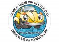 Logo do Dia Mundial do Fusca por Heide Marie Von Der Au