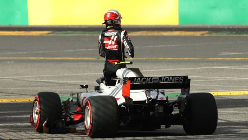Haas estava em sua melhor colocação em Melbourne (Foto: Getty Images/globoesporte)