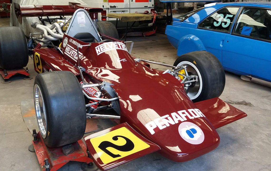 Carro campeão de di Palma, recuperado recentemente (Foto: infobae.com