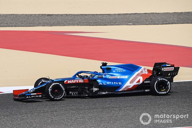 Alonso e o Alpine F1 2021