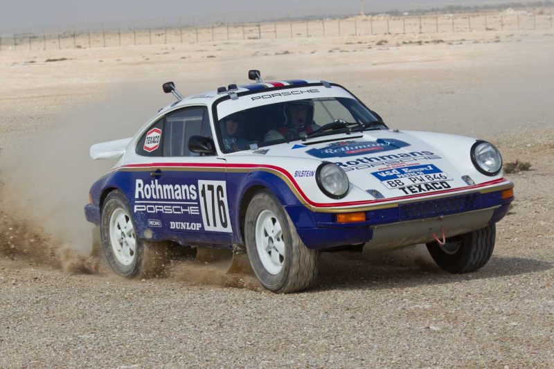 A Porsche mostrou ao mundo que é vencedora tanto no asfalto como no deserto com o 953 (fonte: autopista)