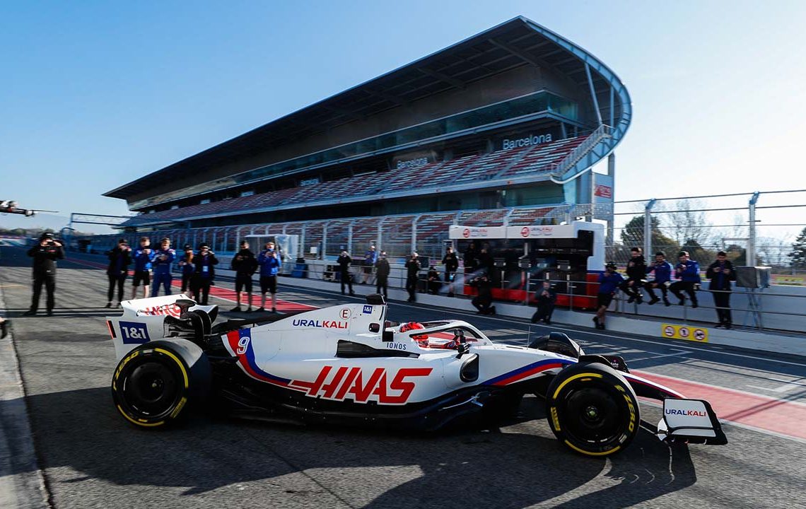 Mais uma vez o Circuito da Catalunha é sede dos primeiros testes da temporada de F-1 (Foto: Haas)