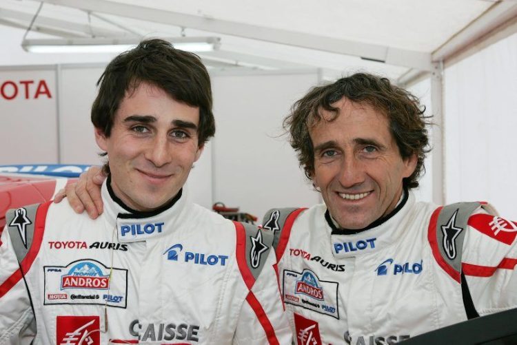 Nicholas e Alain Prost (Foto: Pinterest)