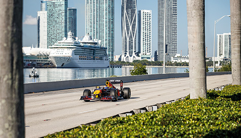Destino turístico consagrado, Miami recebe, finalmente a F-1 no fim de semana (Foto: Red Bull)