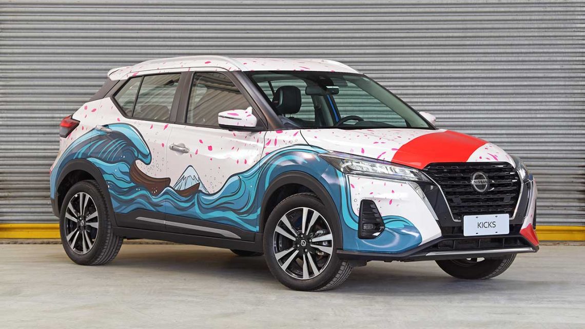 Nissan Mostra Kicks Com Pintura Vencedora De Concurso Autoentusiastas