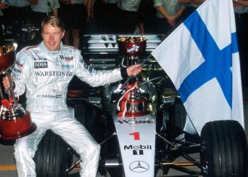 Häkkinen, o  mais vitorioso dos finlandeses (Foto: teitter)