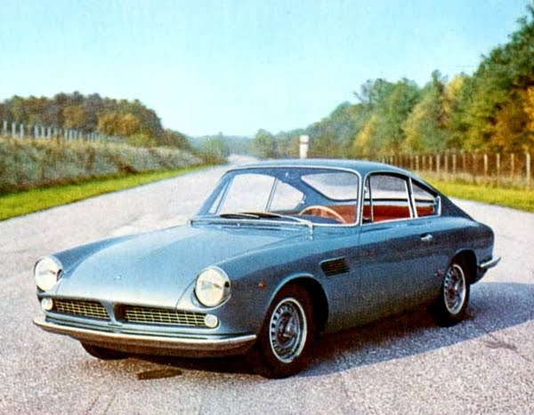 Em 1962 o desenho da Bertone foi usado no ASA 1000 GT (fonte: Pinterest)