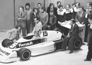 Renault RS01 de F-1 inaugurou a era turbo na categoria (Foto: Divulgação Renault)