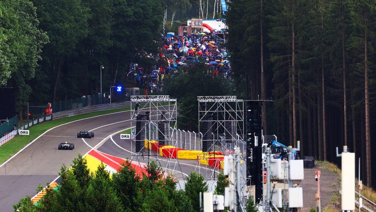 Intervalo de um mês entre os GPs da Bélgica, acima, e Países Baixos gera especulações (Fofo: Red Bull)