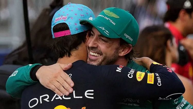 Pèrez e Alonso, momento de grandeza (Foto: marca.com)