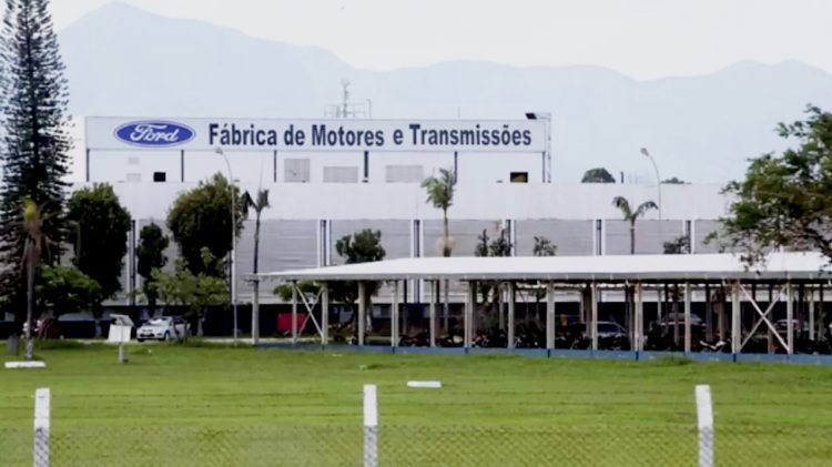Fábrica Ford de motores e transmissões em Taubaté (Foto: Divulgação Ford)