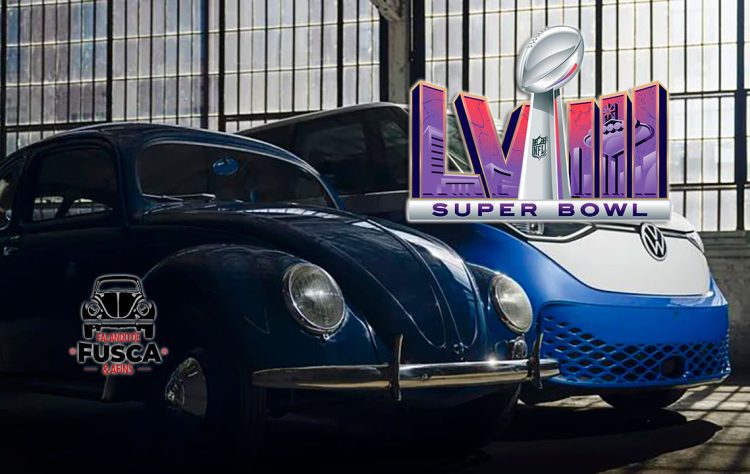 Foto: divulgação VW com inserção do Logo Super Bowl   Nr. 58