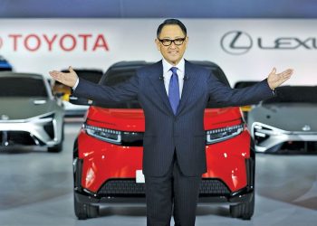 Akio Toyoda, presidente do conselho de administração da Toyota Motor Company (Foto: Divulgçpão Toyota)