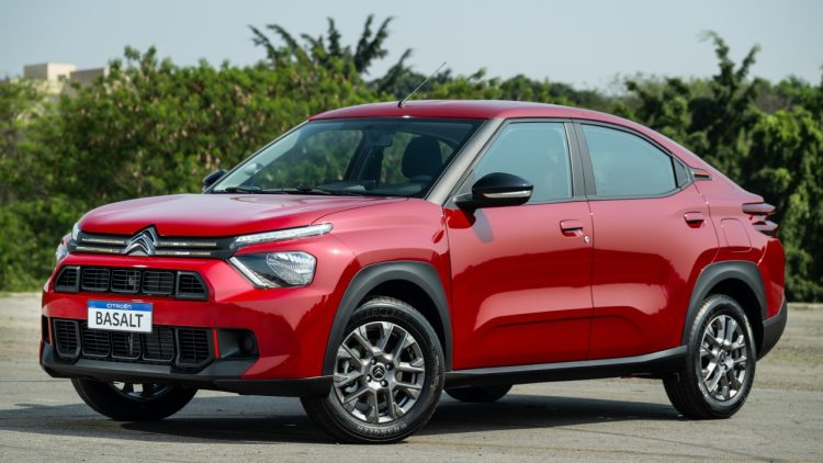 O novo suve compacto Citroën Basalt (Foto: divulgação Citroën)