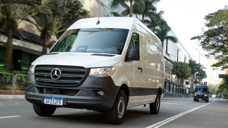 Sprinter furgão (Fotos: Divulgação Mercedes-Benz)