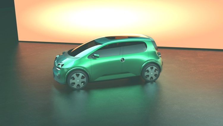 Twingo E-Tech electric prototype (Fotos: Divulgação Renault)