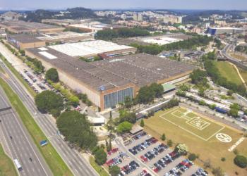 Vista aérea do complexo industrial Anchieta, em São Bernardo do Campo, SP. (Fotos: Divulgação VW)