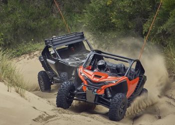 O UTV CFMoto Z10 tem motor turbo de 143 cv e é destinado ao lazer (Foto: divulgação CFMoto)