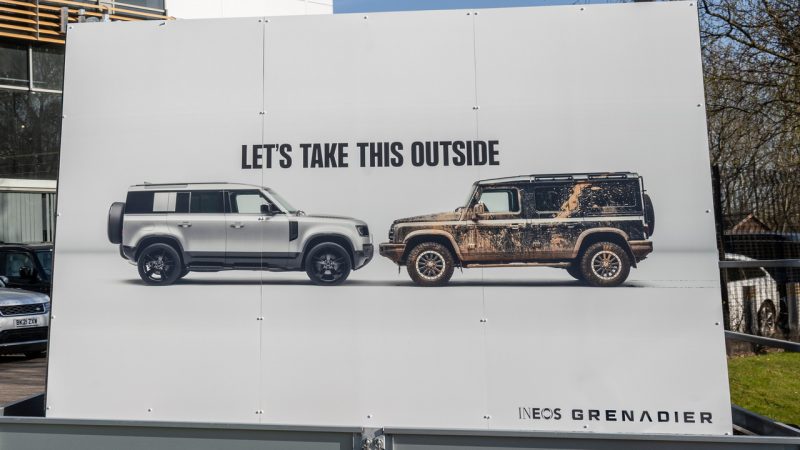 GRENADIER: A RESPOSTA REBELDE À SOFISTICAÇÃO LUXUOSA DO NOVO DEFENDER