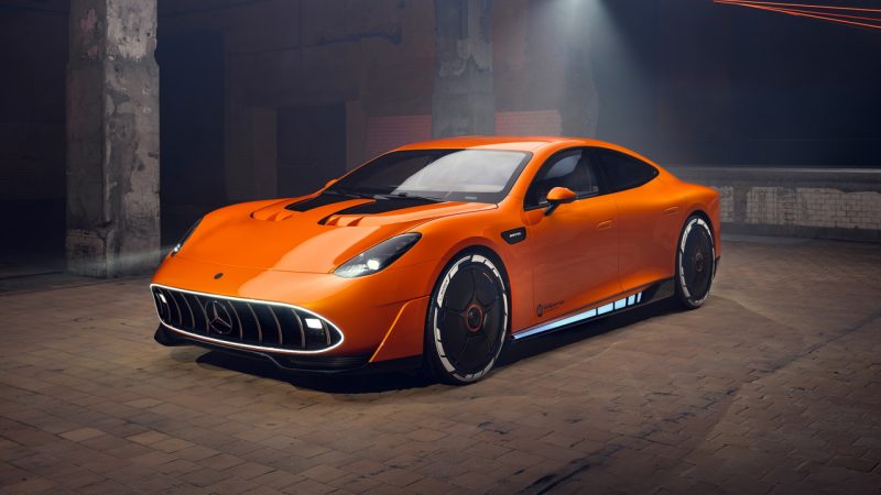 Mercedes-AMG präsentiert den CONCEPT AMG GT XX Mercedes-AMG presents the CONCEPT AMG GT XX