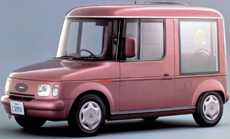 Nissan Chapeau Concept 1989 (Imagens: impressões da revista Cultura do Automóvel nº 76)