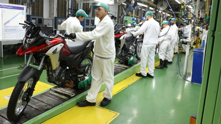A Honda se prepara para a celebração dos 50 anos de produção de motocicletas no Brasil, que será comemorada em 2026 (Foto: divulgação Honda)