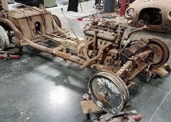 Chassi do BMW 326 (Foto Divulgação BMW