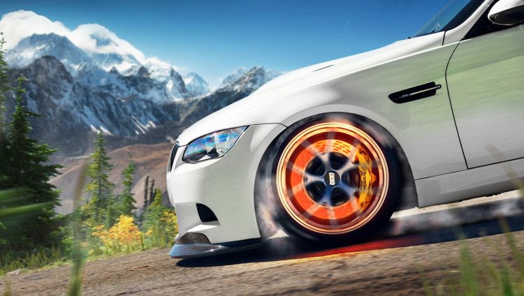 Caso típico de freio superaquecido (Foto: behance.net