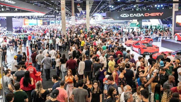 Salão do Automóvel de São Paulo de 2018 (Foto: motor1.uol.com.btr